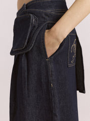 Jeans Mavi Ballon DAMSON MADDER Donna - Indigo
