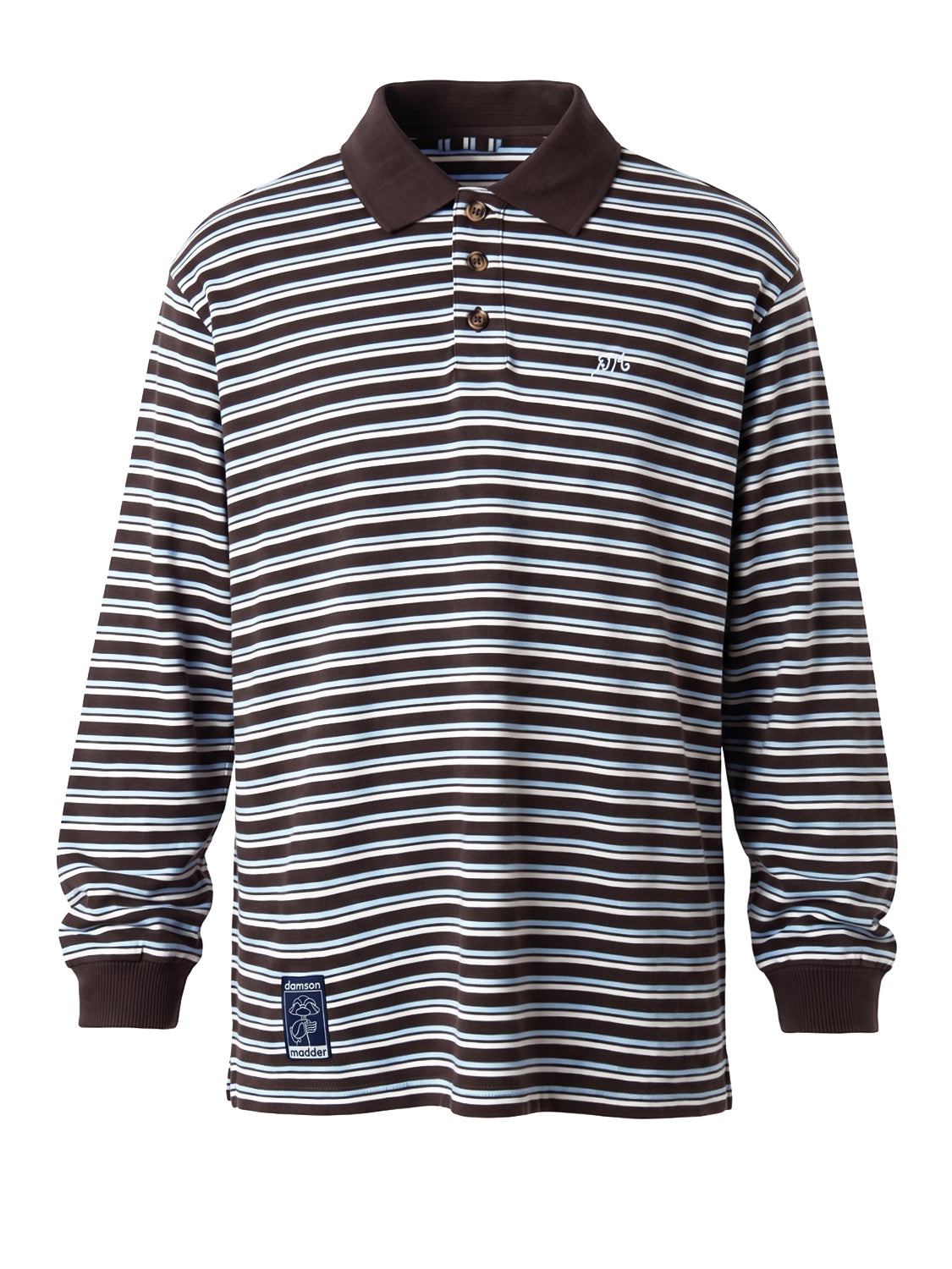 Polo Remie Rugby manica lunga DAMSON MADDER Donna - Marrone