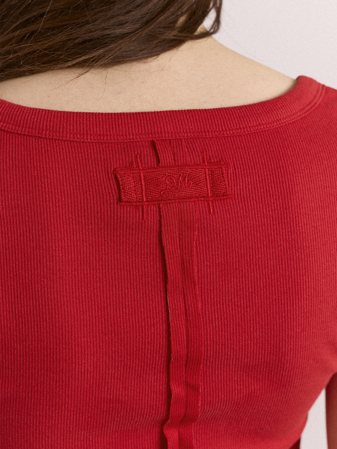 T-shirt Paige V-Neck DAMSON MADDER Donna - Rosso
