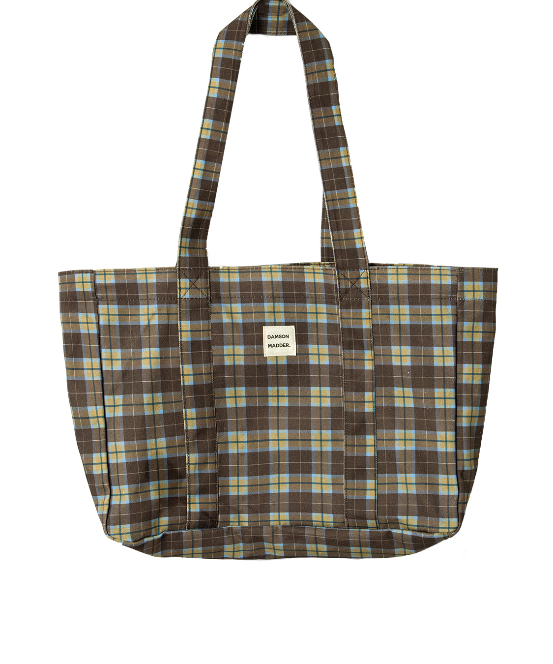 Borsa Tote Bag DAMSON MADDER Donna - Cocoa Check