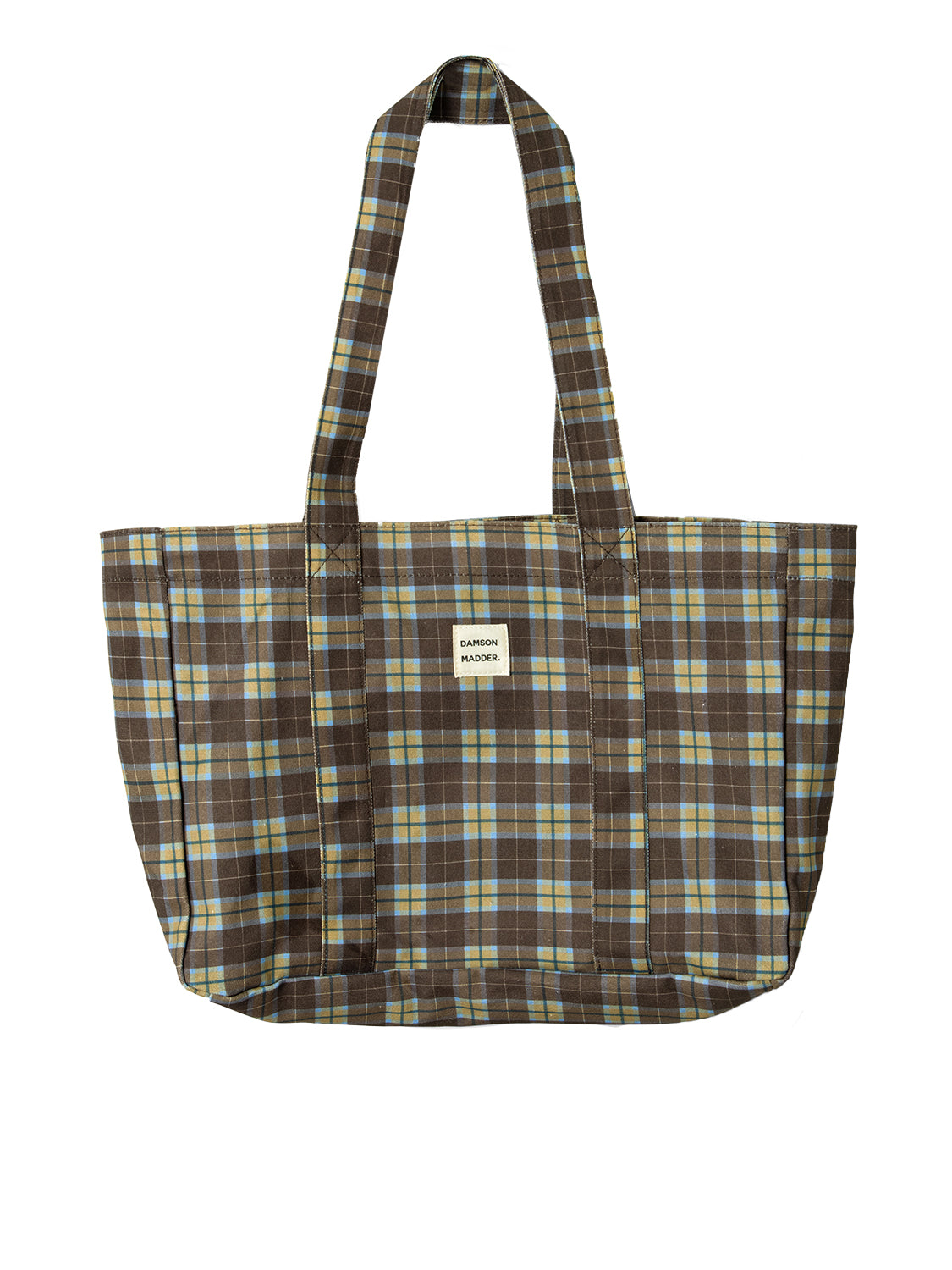 Borsa Tote Bag DAMSON MADDER Donna - Cocoa Check