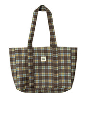 Borsa Tote Bag DAMSON MADDER Donna - Cocoa Check