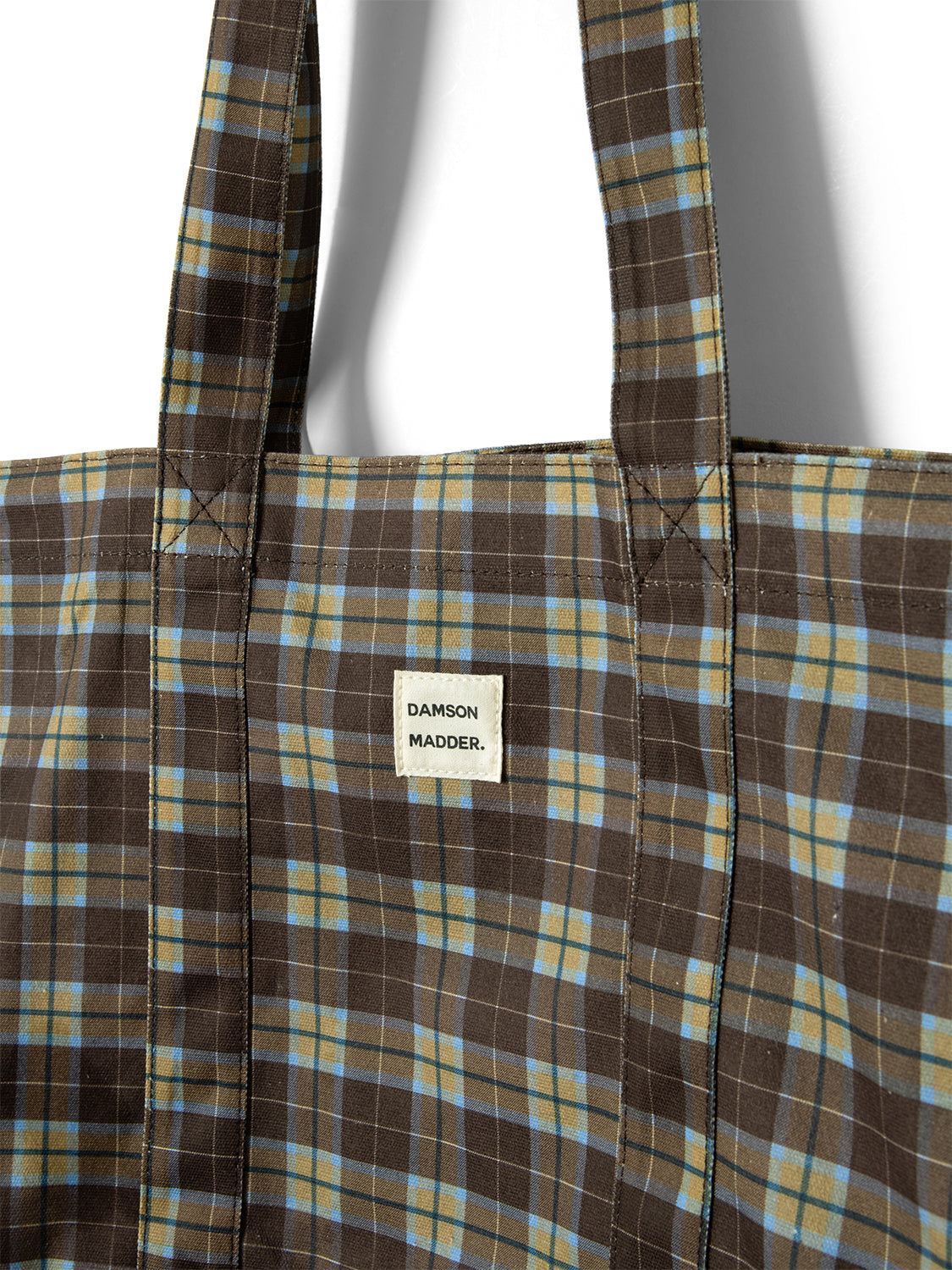 Borsa Tote Bag DAMSON MADDER Donna - Cocoa Check