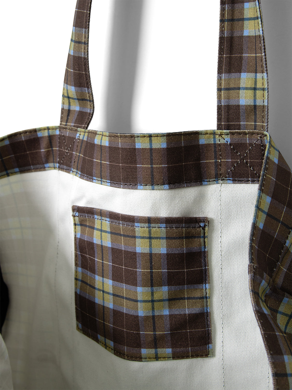 Borsa Tote Bag DAMSON MADDER Donna - Cocoa Check