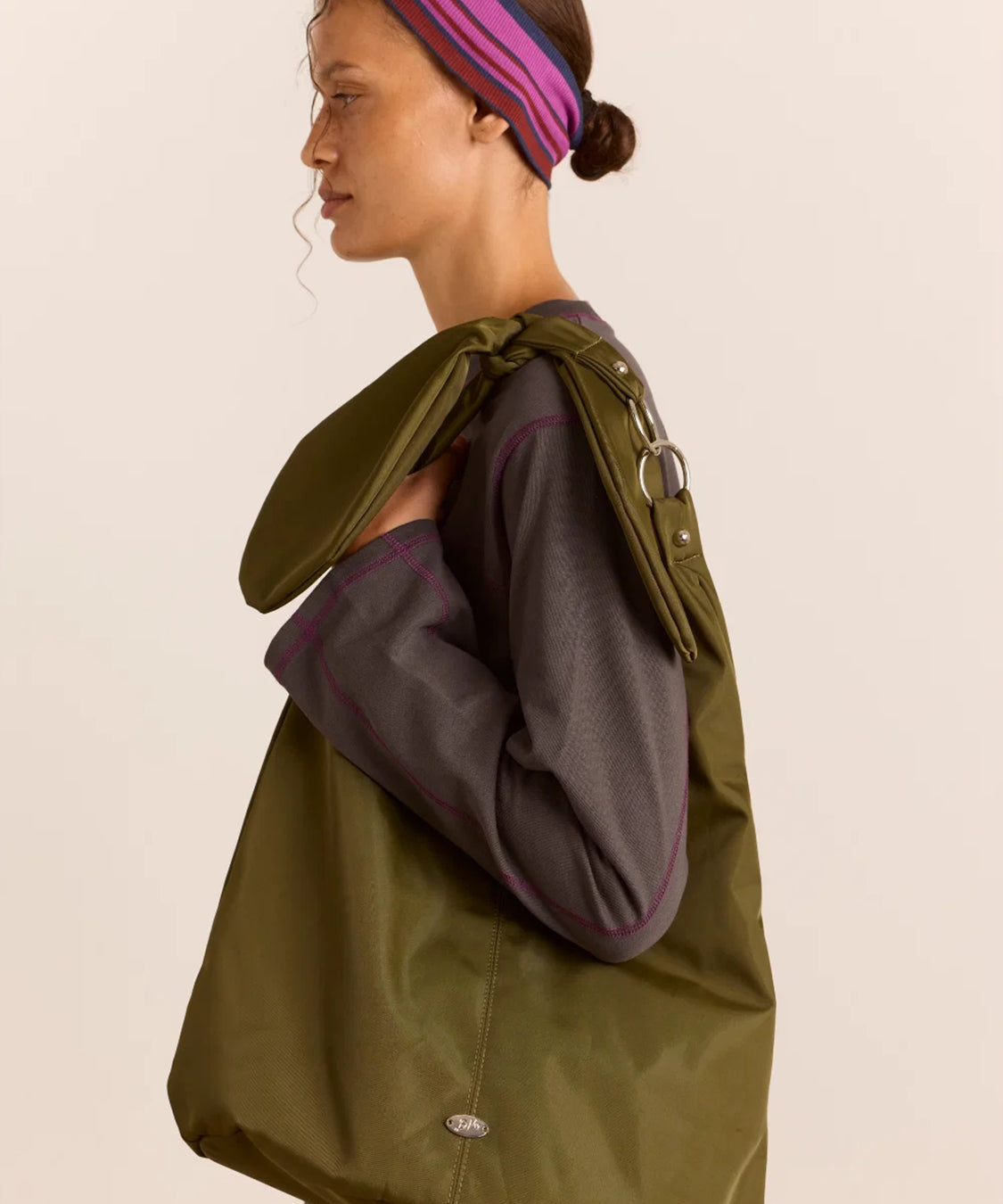 Borsa Gene Oversize DAMSON MADDER Donna - Verde