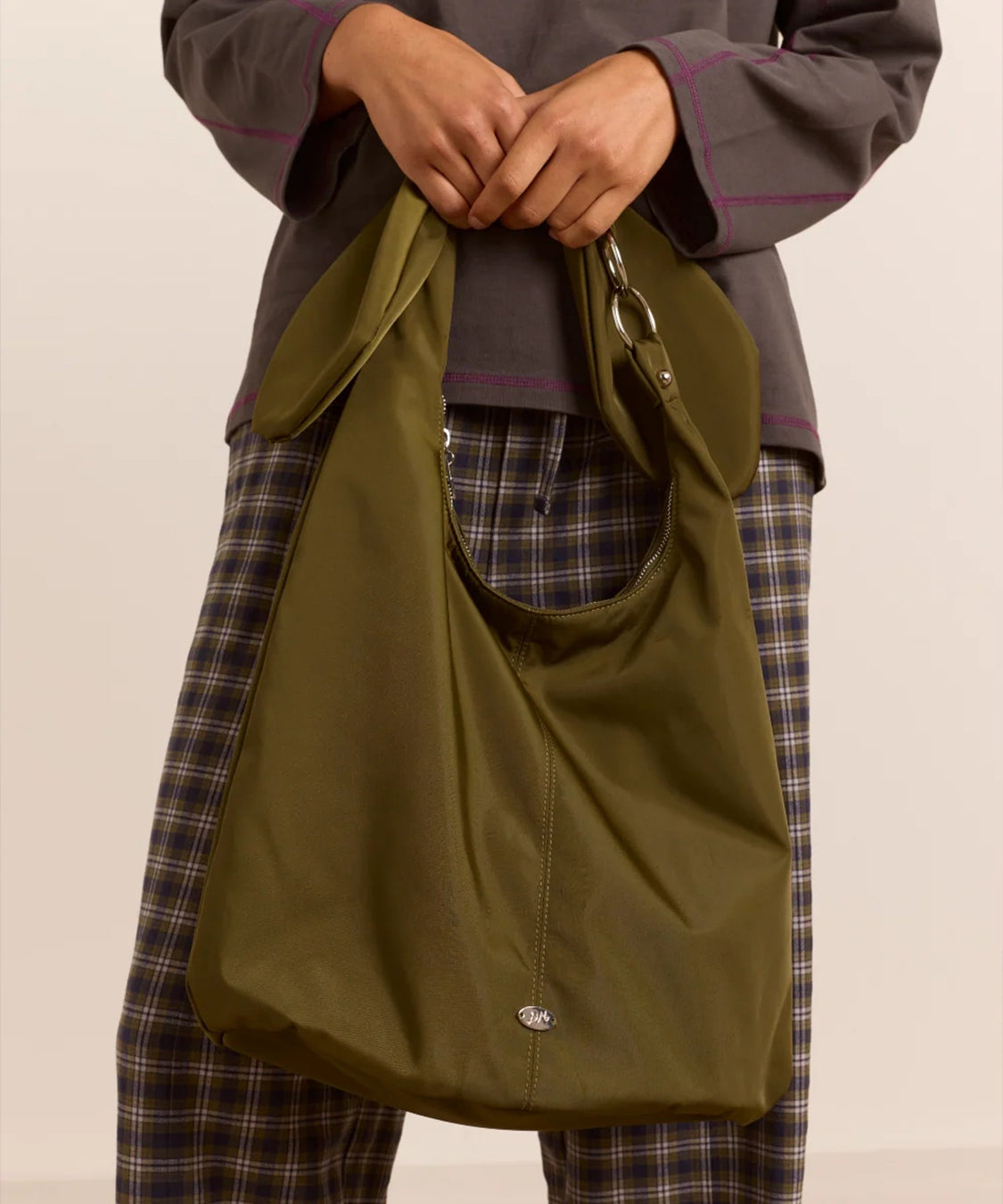 Borsa Gene Oversize DAMSON MADDER Donna - Verde