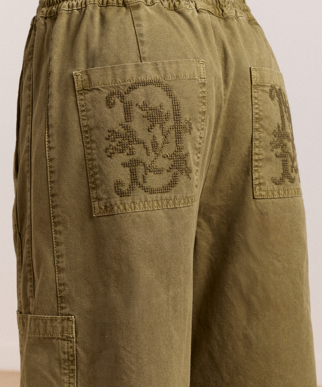Pantalone Felix Twill DAMSON MADDER Donna - Olive
