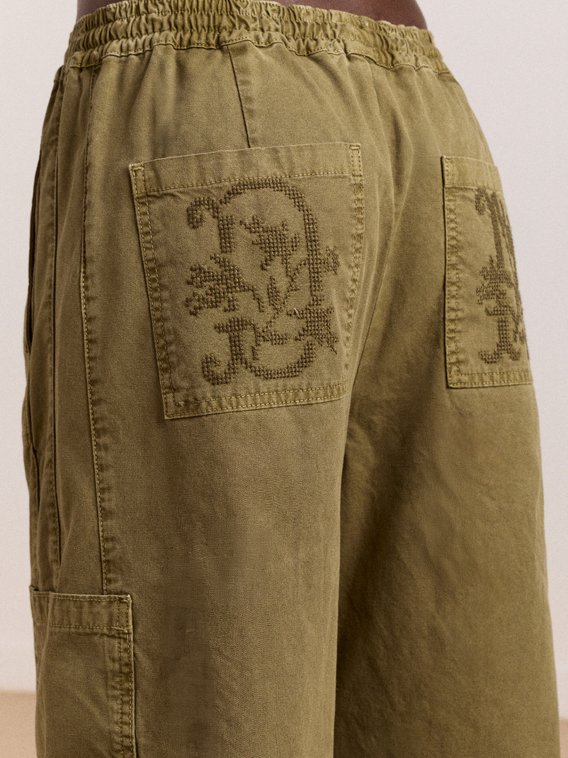 Pantalone Felix Twill DAMSON MADDER Donna - Olive