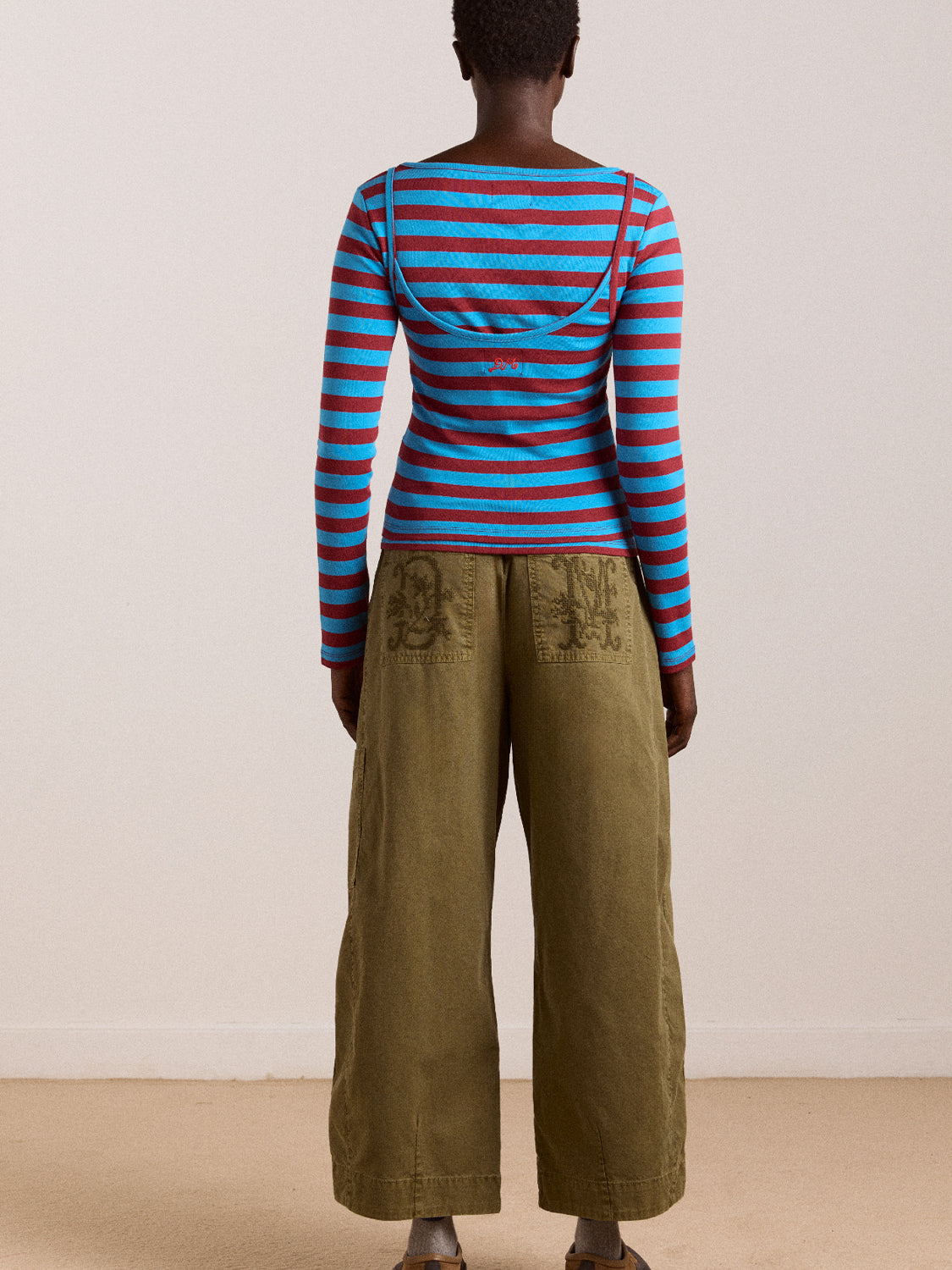 Pantalone Felix Twill DAMSON MADDER Donna - Olive
