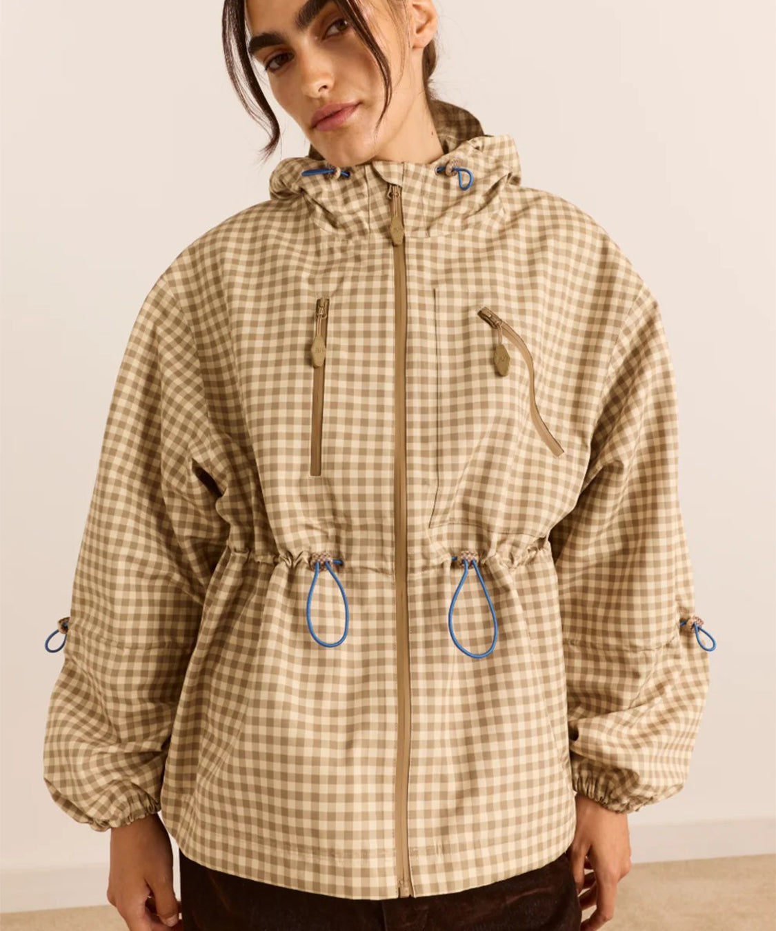 Giubbotto Matilda Raincoat DAMSON MADDER Donna - Gingham