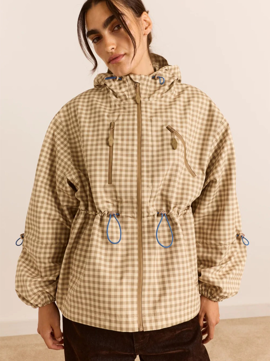 Giubbotto Matilda Raincoat DAMSON MADDER Donna - Gingham
