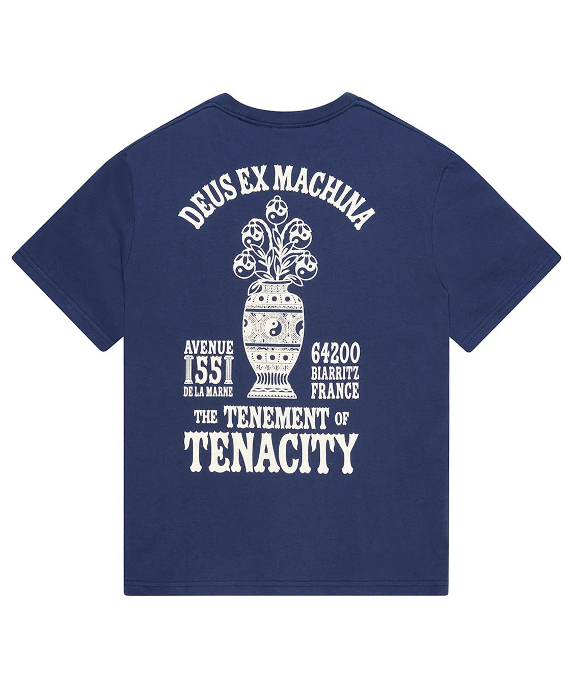 T-shirt Biarritz Ceramic DEUS EX MACHINA Uomo - Blue