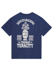 T-shirt Biarritz Ceramic DEUS EX MACHINA Uomo - Blue