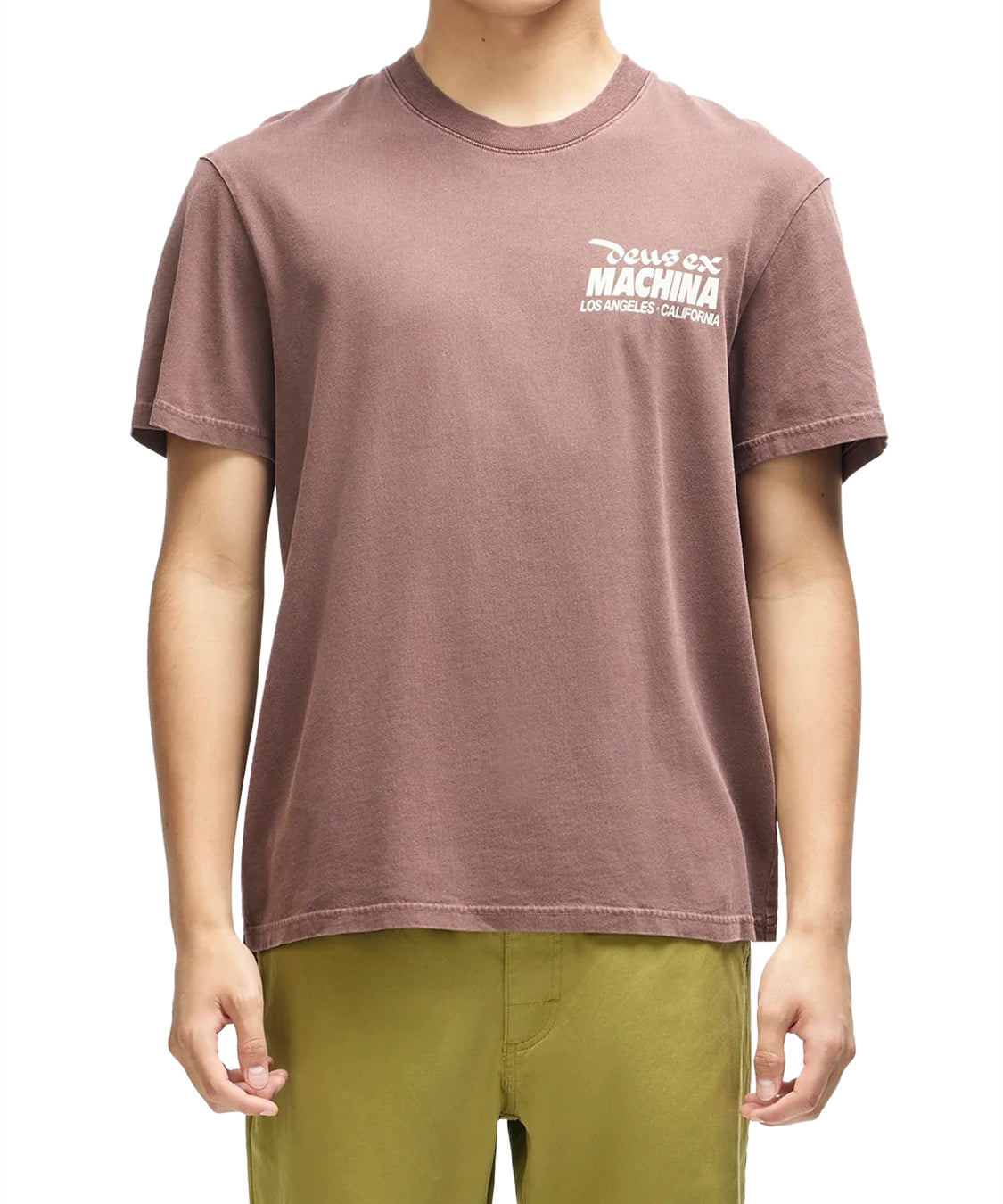 T-shirt Primo DEUS EX MACHINA Uomo - Marrone