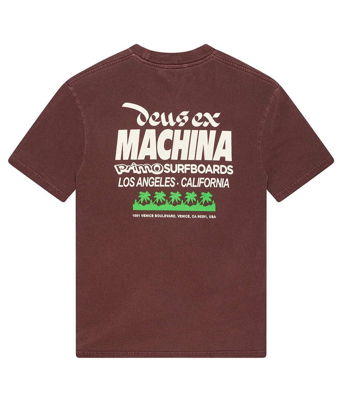 T-shirt Primo DEUS EX MACHINA Uomo - Marrone