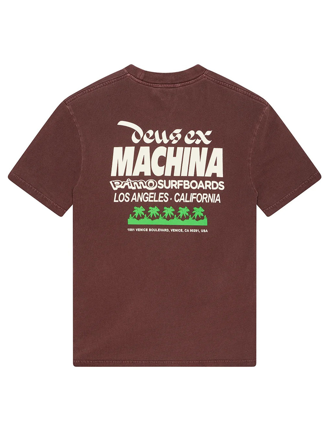 T-shirt Primo DEUS EX MACHINA Uomo - Marrone