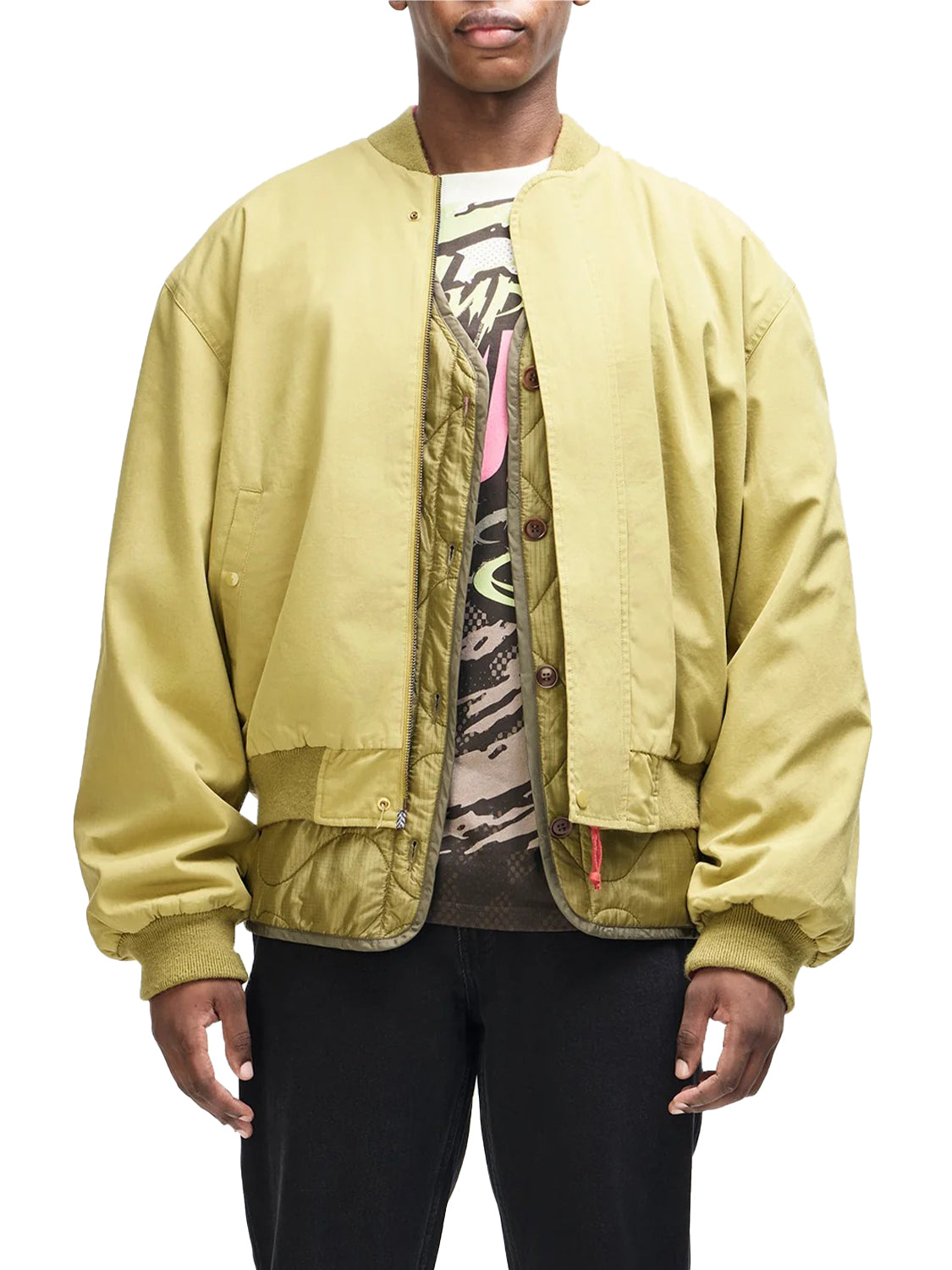 Bomber Pendula Reversibile DEUS EX MACHINA Uomo - Beige