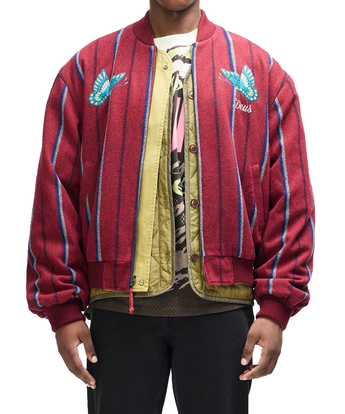 Bomber Pendula Reversibile DEUS EX MACHINA Uomo - Beige