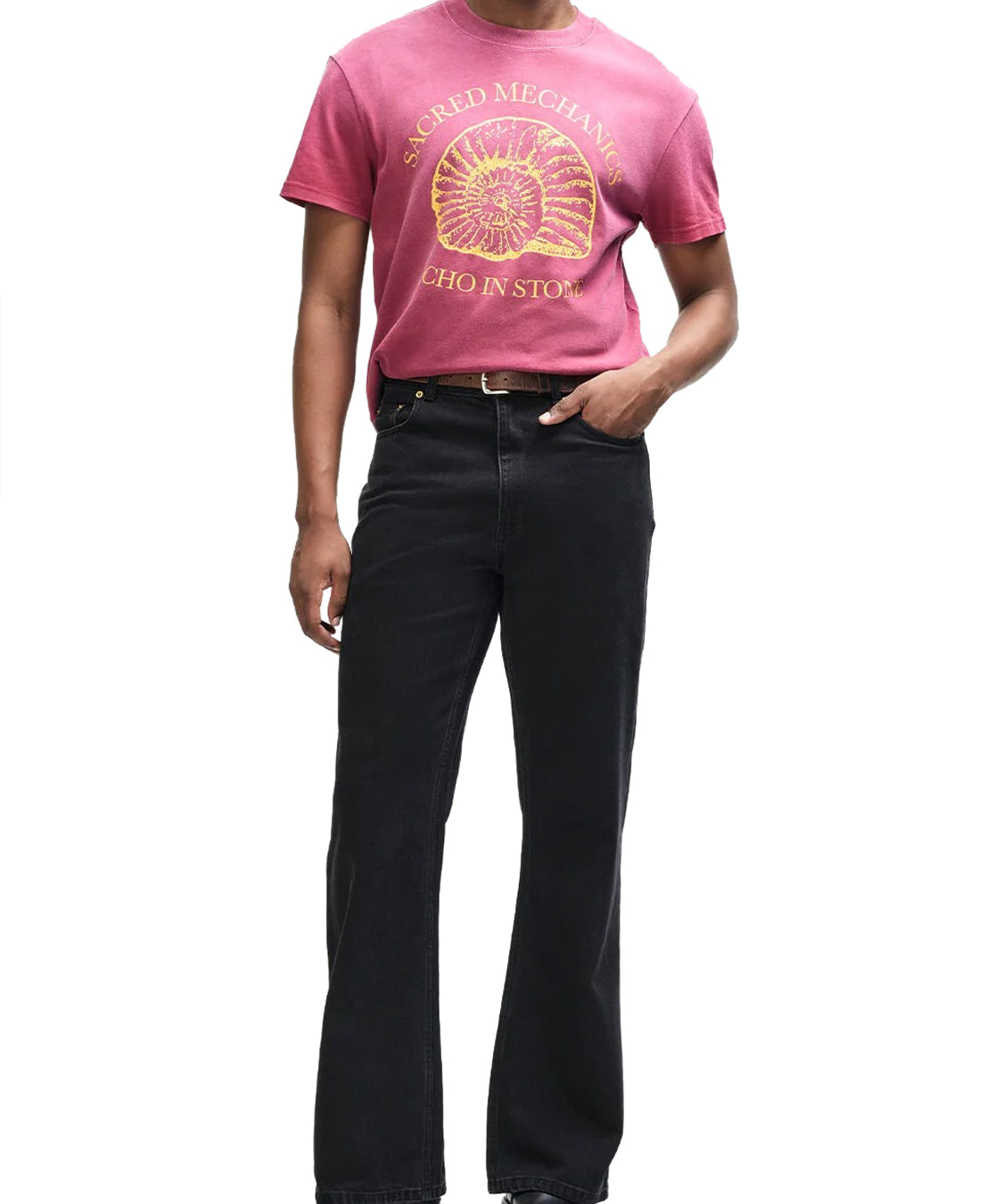 Jeans bootcut Curve Line DEUS EX MACHINA Uomo - Nero