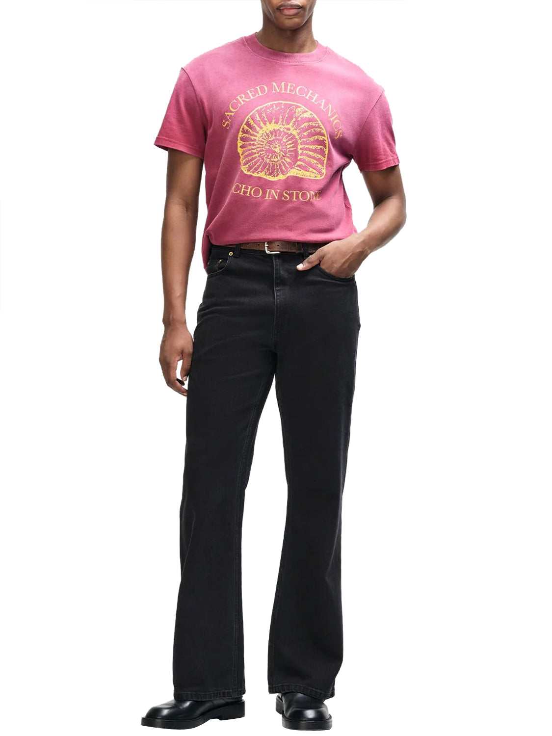 Jeans bootcut Curve Line DEUS EX MACHINA Uomo - Nero