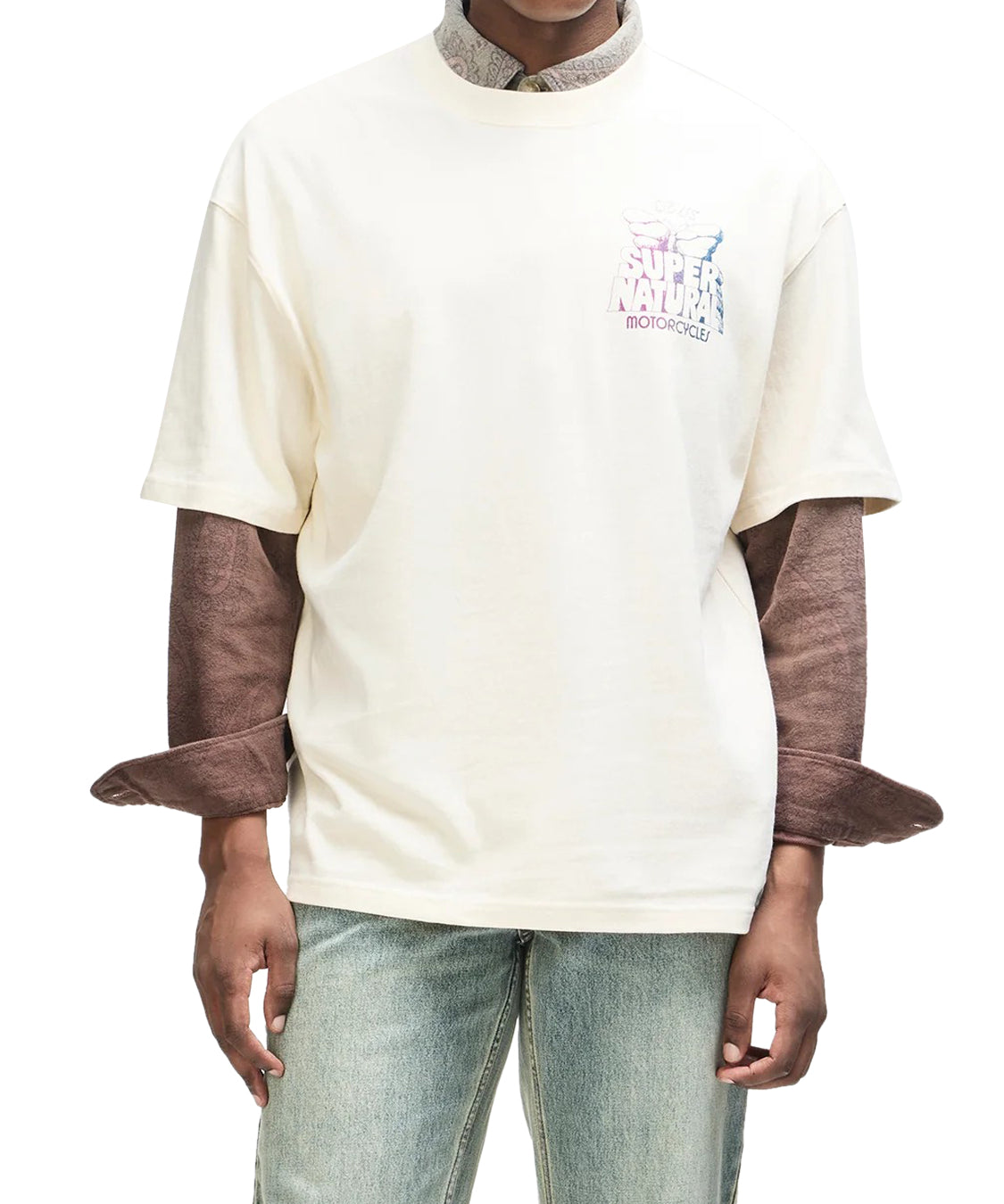 T-shirt Temple Torque OS DEUS EX MACHINA Uomo - Bianco