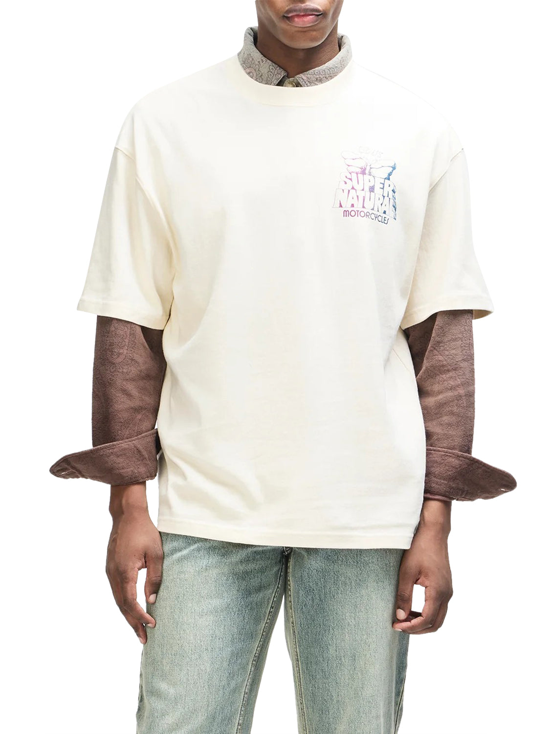 T-shirt Temple Torque OS DEUS EX MACHINA Uomo - Bianco