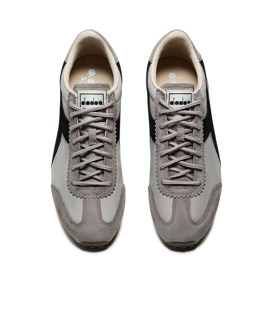Sneakers Basse Rally Waxed DIADORA Unisex - Grigio