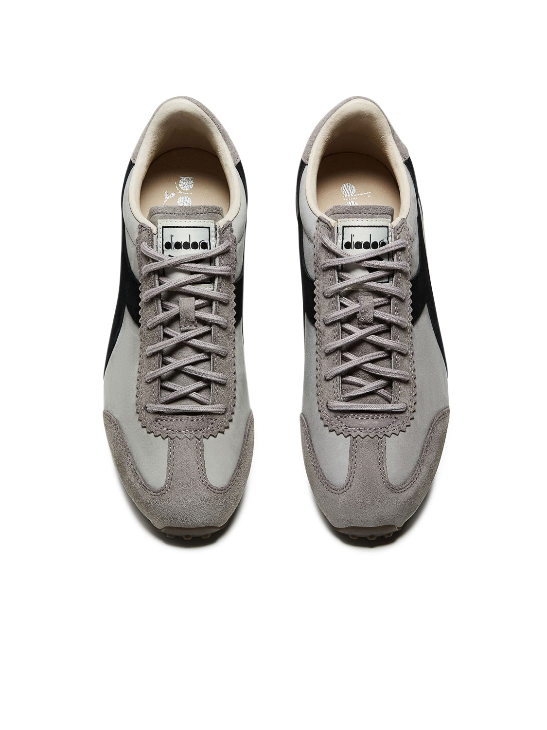 Sneakers Basse Rally Waxed DIADORA Unisex - Grigio