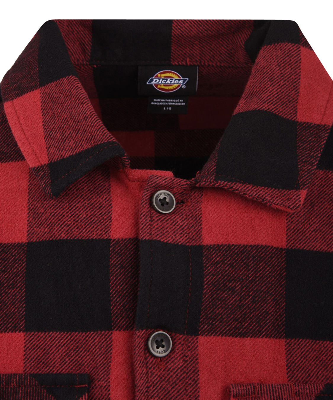 Camicia Sacramento DICKIES Uomo - Rosso