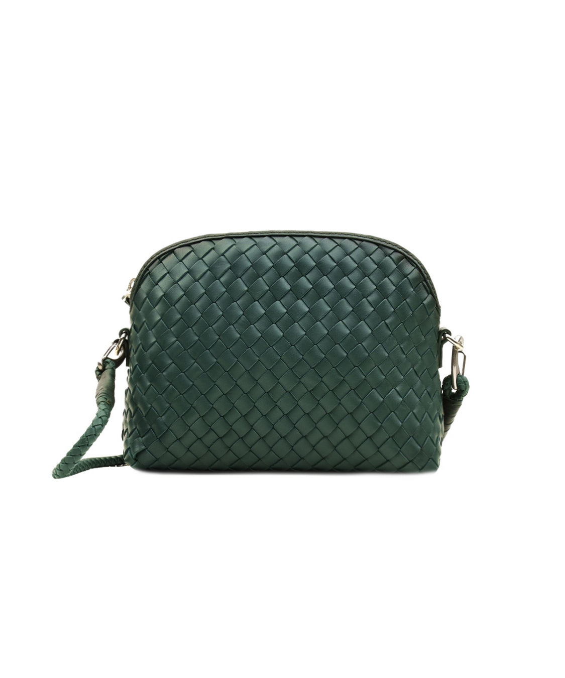 Pochette Chunky Fellini Interlaced DRAGON DIFFUSION Donna - Verde