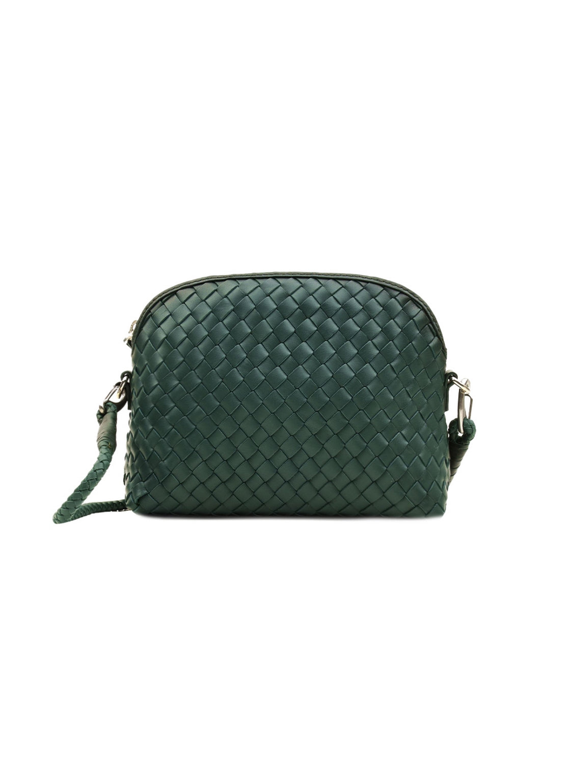 Pochette Chunky Fellini Interlaced DRAGON DIFFUSION Donna - Verde