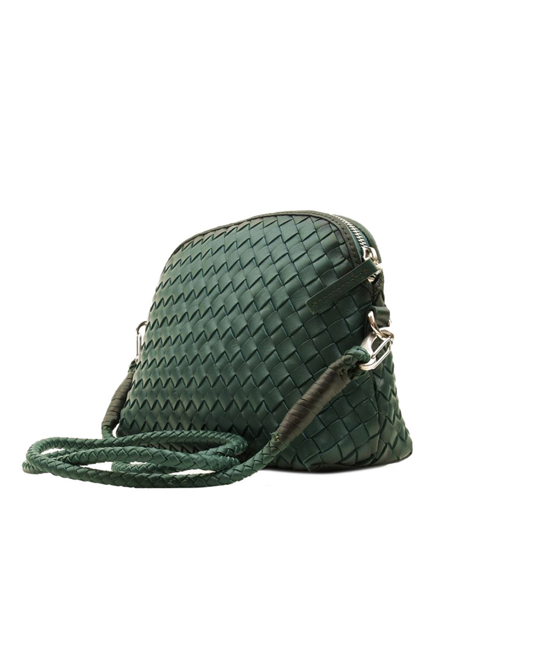 Pochette Chunky Fellini Interlaced DRAGON DIFFUSION Donna - Verde