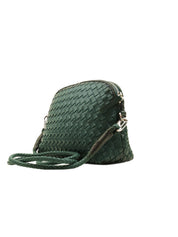 Pochette Chunky Fellini Interlaced DRAGON DIFFUSION Donna - Verde