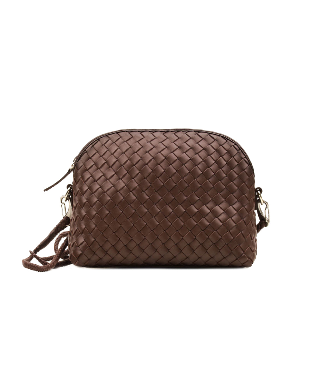 Pochette Chunky Fellini Interlaced DRAGON DIFFUSION Donna - Marrone