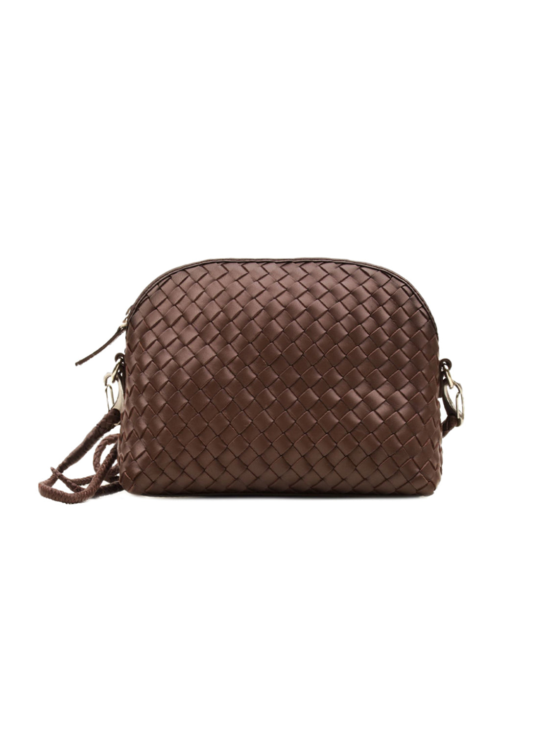 Pochette Chunky Fellini Interlaced DRAGON DIFFUSION Donna - Marrone