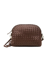 Pochette Chunky Fellini Interlaced DRAGON DIFFUSION Donna - Marrone