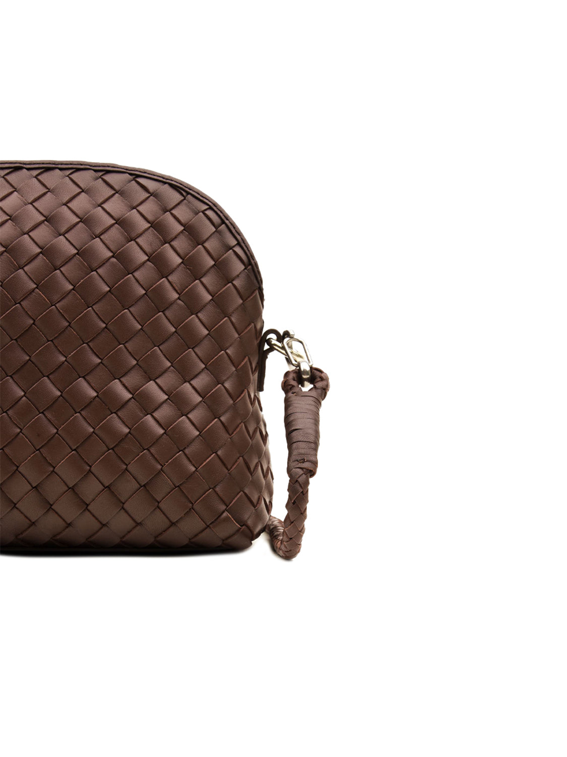 Pochette Chunky Fellini Interlaced DRAGON DIFFUSION Donna - Marrone