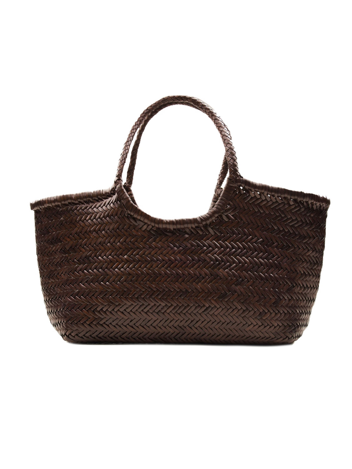 Borsa Nantucket Basket Big DRAGON DIFFUSION Donna - Marrone