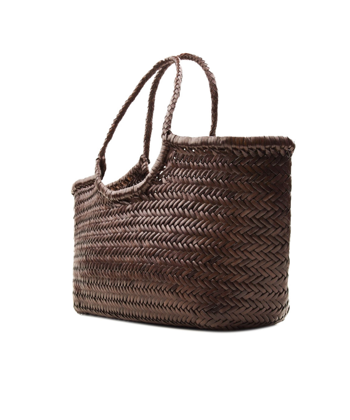 Borsa Nantucket Basket Big DRAGON DIFFUSION Donna - Marrone