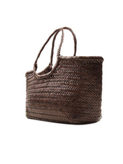 Borsa Nantucket Basket Big DRAGON DIFFUSION Donna - Marrone