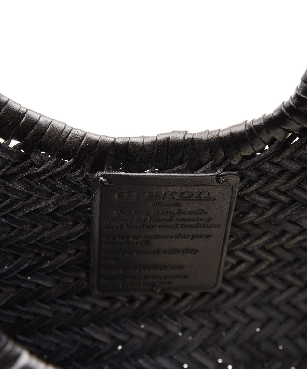 Borsa Nantucket Basket Big DRAGON DIFFUSION Donna - Nero