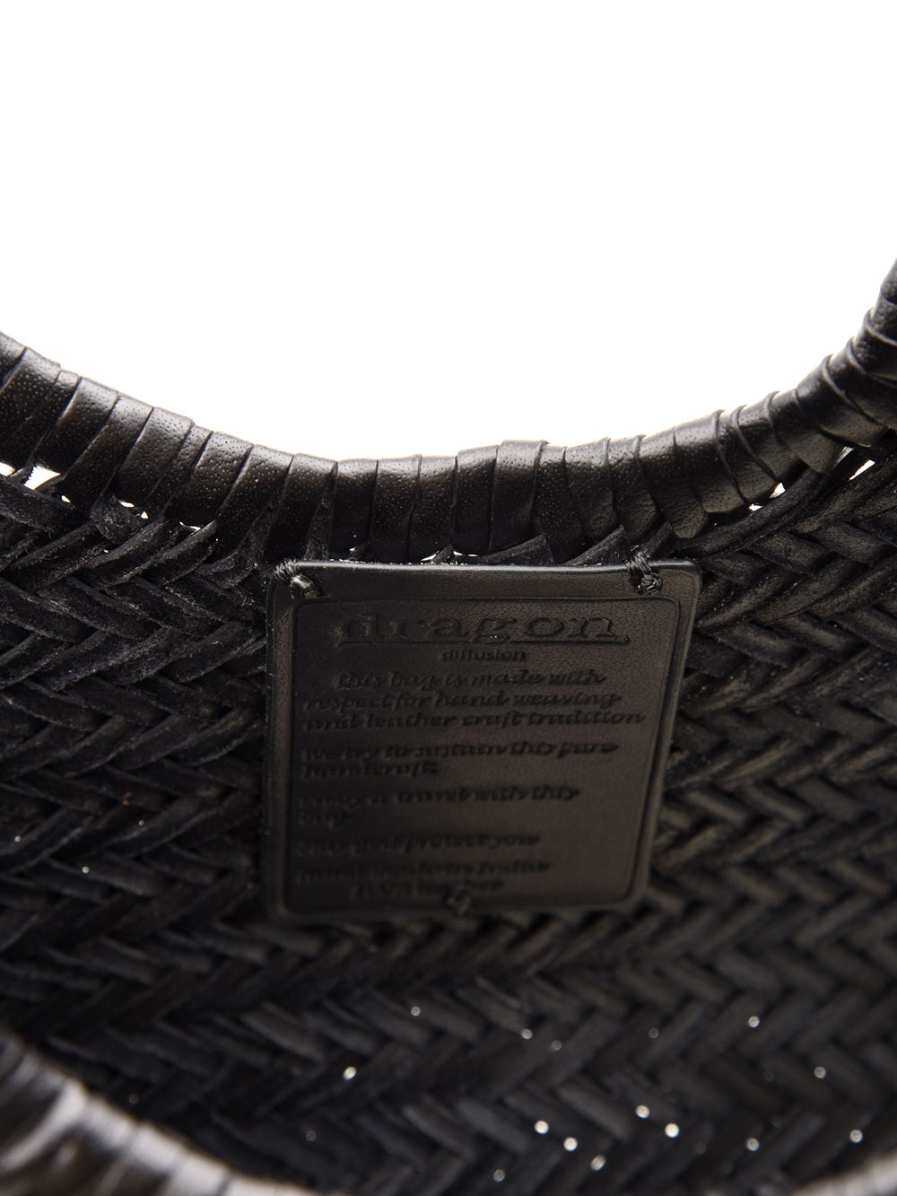 Borsa Nantucket Basket Big DRAGON DIFFUSION Donna - Nero