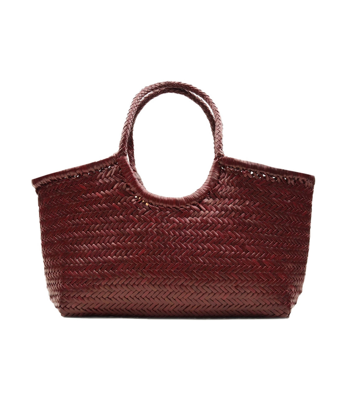 Borsa Nantucket Basket Big DRAGON DIFFUSION Donna - Rosso