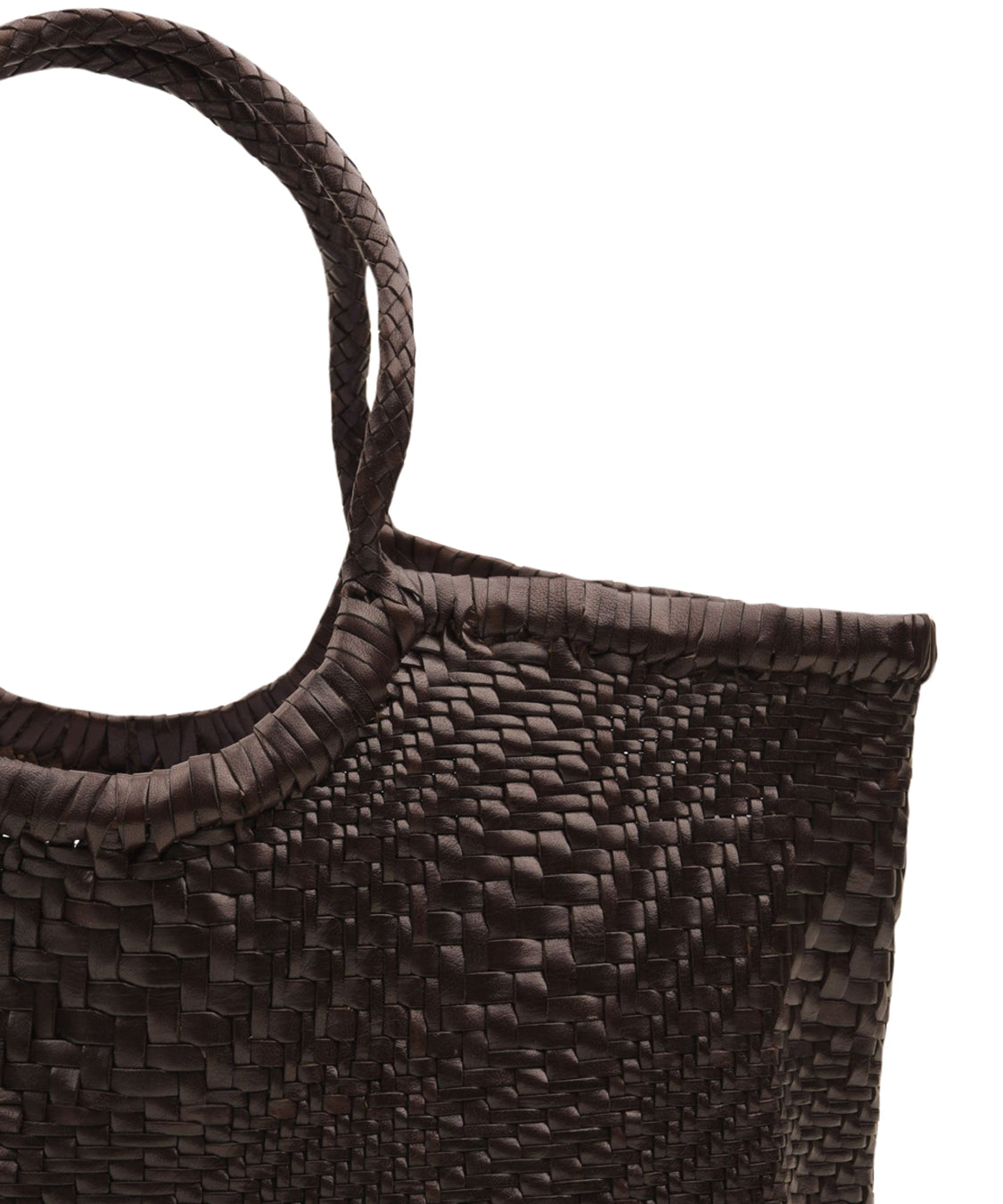 Borsa Nantucket Optical basket DRAGON DIFFUSION Donna - Marrone