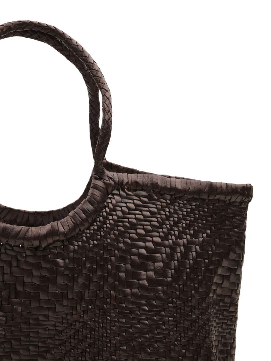 Borsa Nantucket Optical basket DRAGON DIFFUSION Donna - Marrone