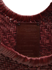 Borsa Nantucket Optical basket DRAGON DIFFUSION Donna - Rosso