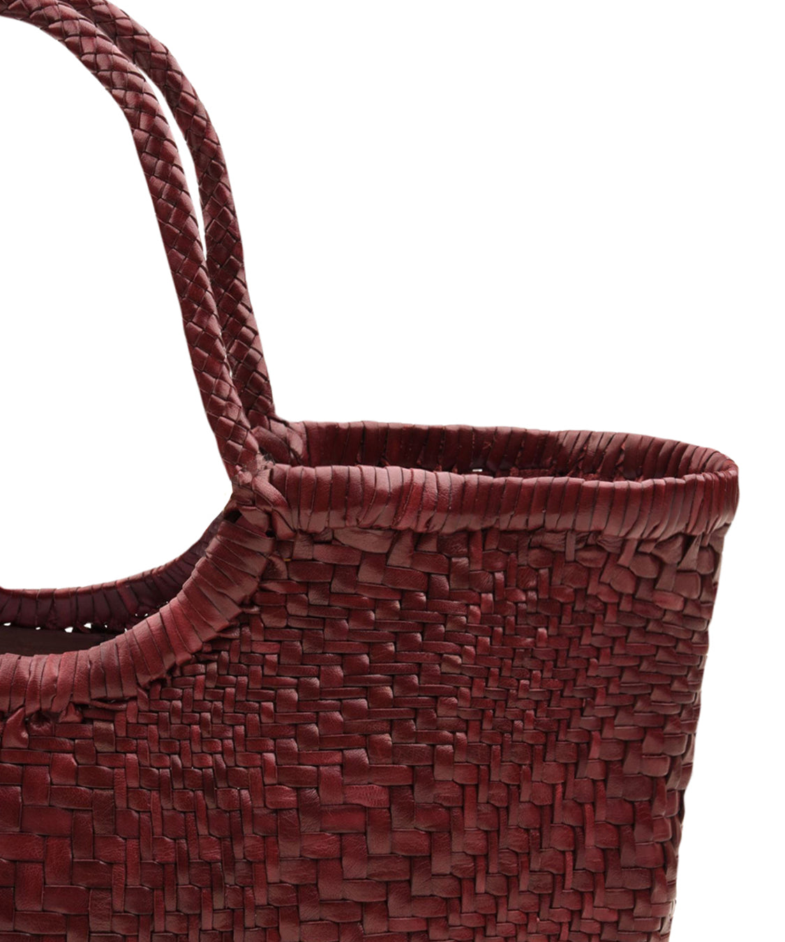 Borsa Nantucket Optical basket DRAGON DIFFUSION Donna - Rosso
