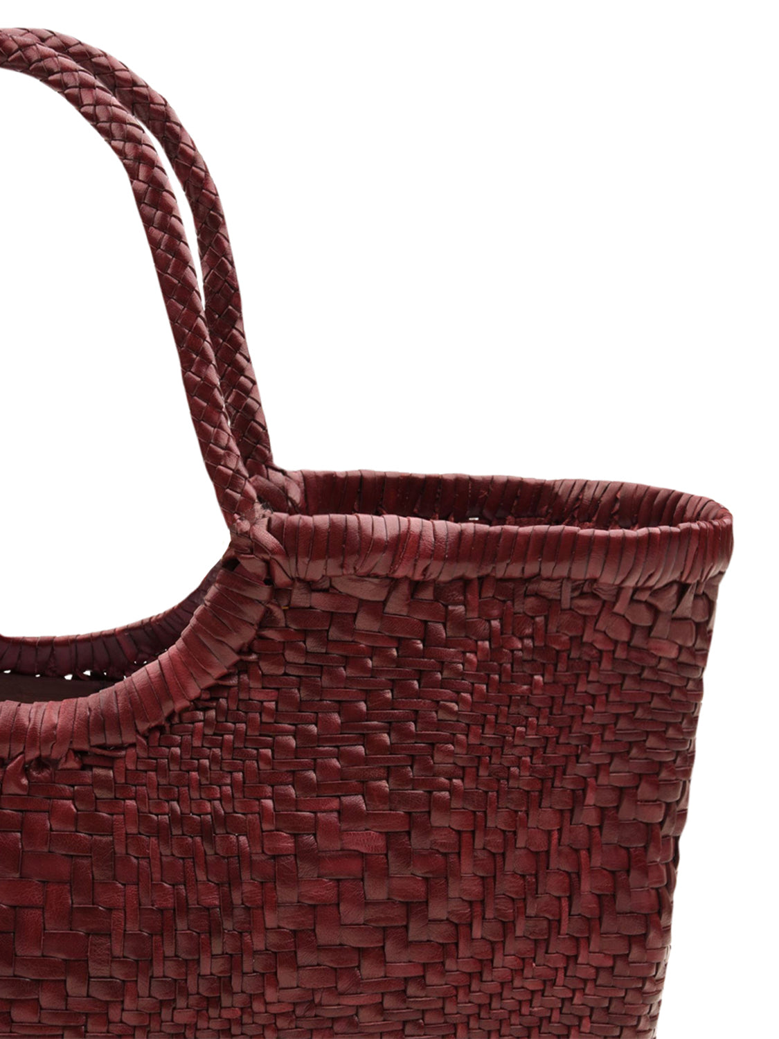Borsa Nantucket Optical basket DRAGON DIFFUSION Donna - Rosso