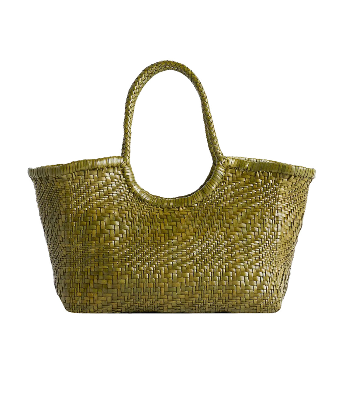 Borsa Nantucket Optical Basket DRAGON DIFFUSION Donna - Verde