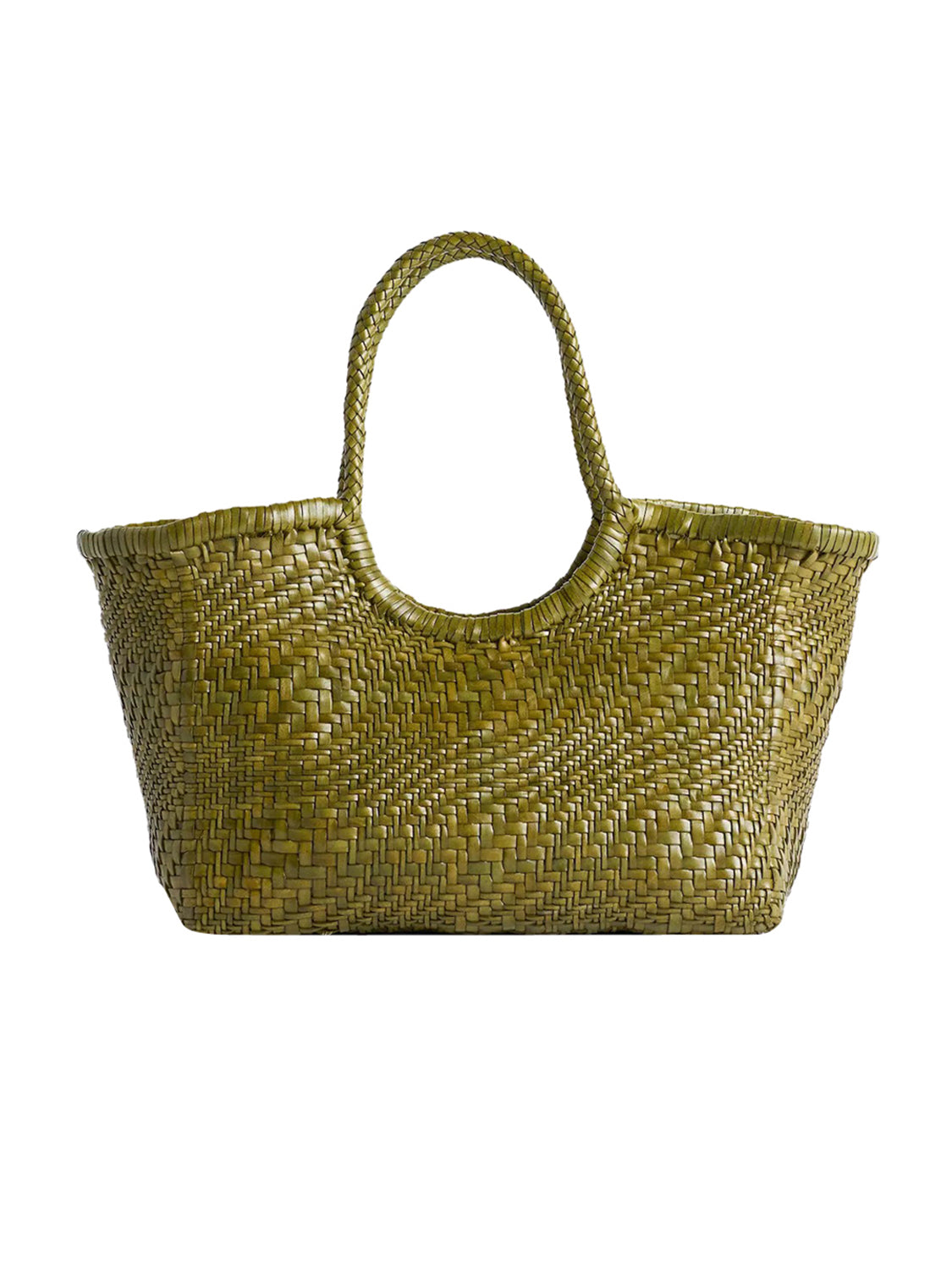 Borsa Nantucket Optical Basket DRAGON DIFFUSION Donna - Verde